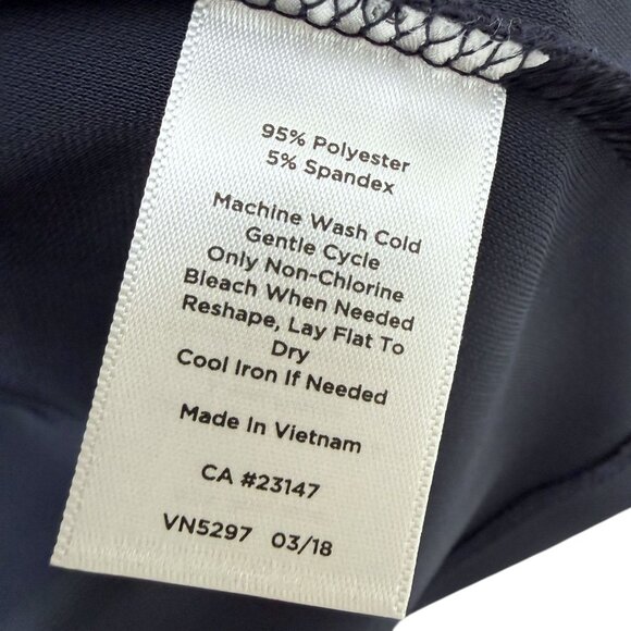 TALBOTS Slinky Cardigan Plus Size 2X Navy Blue Open Front Stretch Jersey NWT - Picture 10 of 10